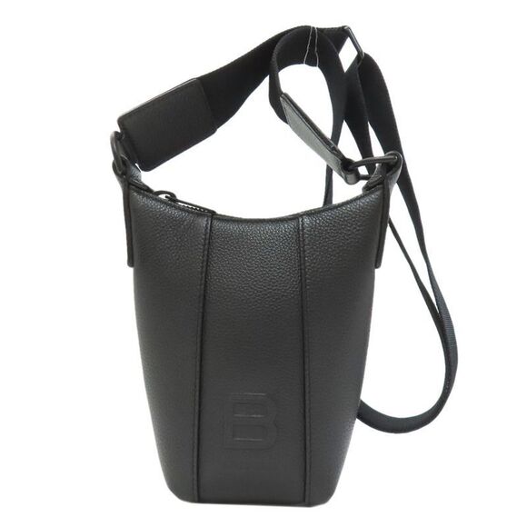 Balenciaga Handbags - Balenciaga 644722 Hourglass Shoulder Bag Leather Women'S